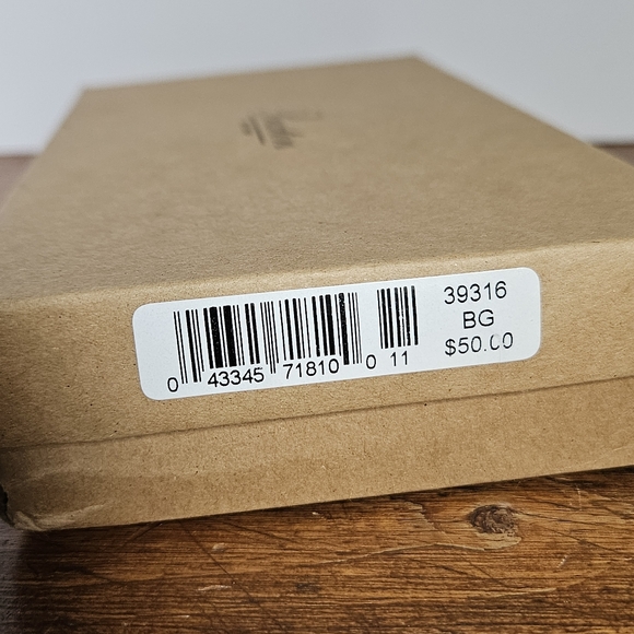 Buxton Brown Leather Wallet Womens Bifold New In Box W/ Photo Holder Insert - Picture 11 of 13